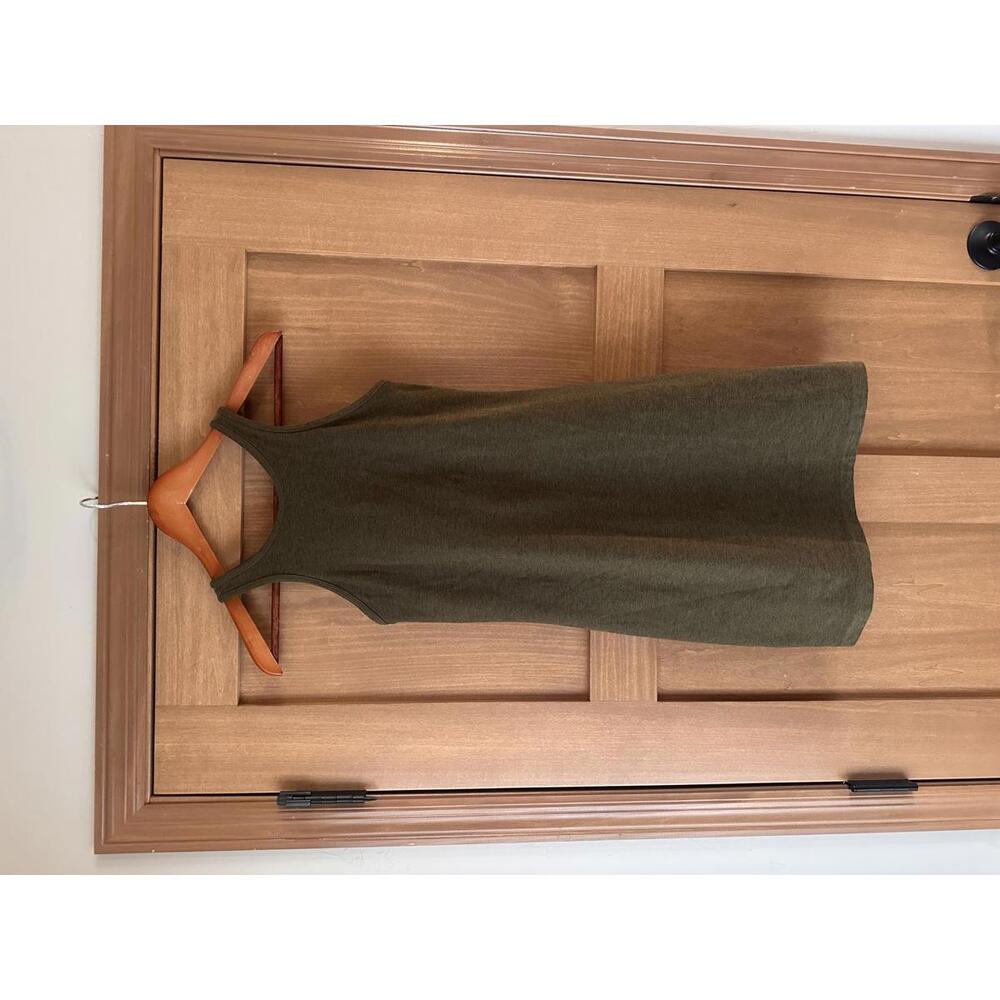 Beyond Yoga Spacedye Under Lock And Key Dress Heather Olive Green Women’s Medium - Picture 11 of 12